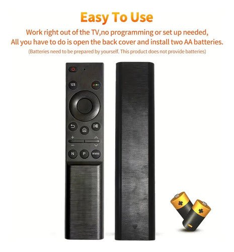 Control Remoto Samsung Voice De Tv Smart Series Qn Ue Un Mu - Indigo72.com