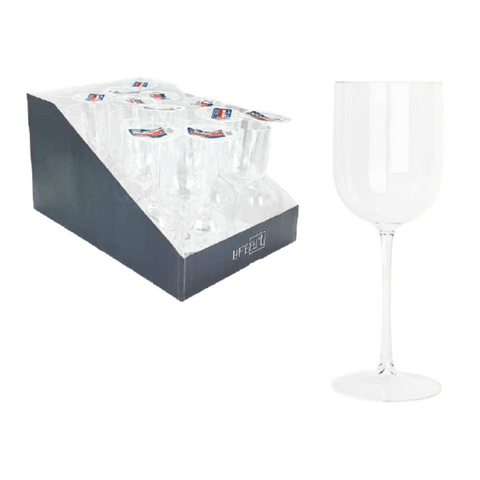 Copa para Vino Plástica 12oz 360ml C/U - Índigo72.com