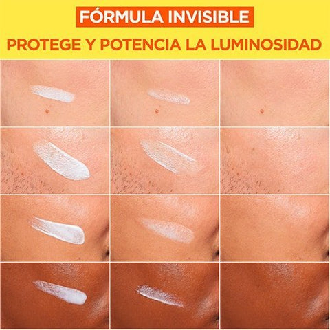 Crema Antimanchas Invisible GARNIER Anti-UV Diario con Vitamina C y SPF50 - Índigo72.com