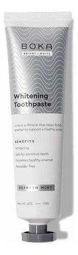 Crema Dental Boka Bright + White Refresh Mint 113ml Indigo72 - Indigo72.com