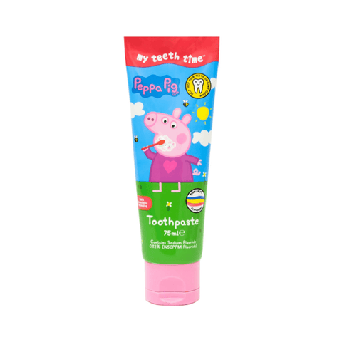 Crema Dental Infantil con Fluor Peppa Pig Chiclets (75 ml) - Índigo72.com