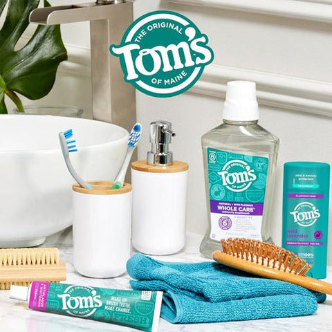 Crema Dental Tom's Antiplaca Blanqueador Sin Fluor 113gr - Indigo72.com