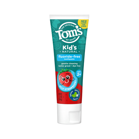 Crema Dental TOM'S Kid's Sin Fluor Niños +2 Años 144gr - Índigo72.com