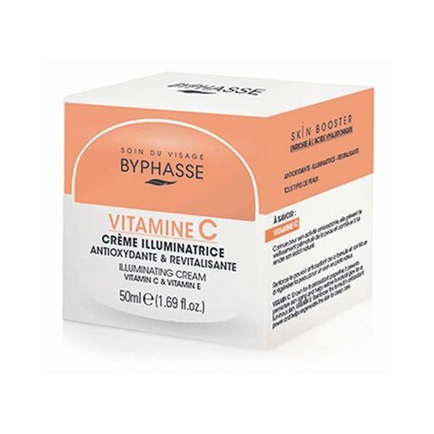 Crema Día/Noche Iluminadora Vitamina C Skin Booster Byphasse 50ml - Índigo72.com