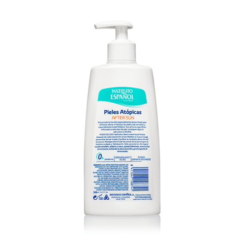 Crema Instituto Español Pieles Atópicas After Sun Loción Calmante 300ml - Índigo72.com