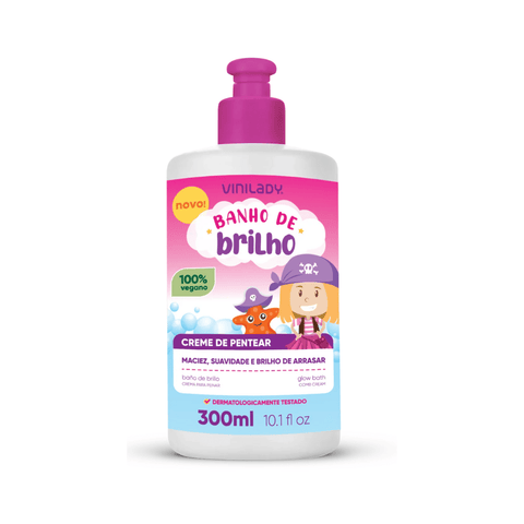 Crema para Peinar Desenredar Brillo ViniLady (300ml) - Índigo72.com