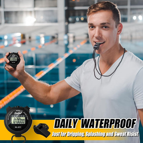 Cronómetro Digital Deportivo con silbato entrenadores árbitros - Indigo72.com