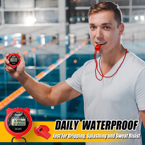 Cronómetro Digital Deportivo con silbato entrenadores árbitros - Indigo72.com