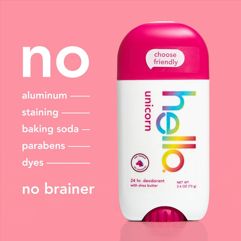 Desodorante hello Unicorn Niñas Sin Aluminio - Indigo72.com
