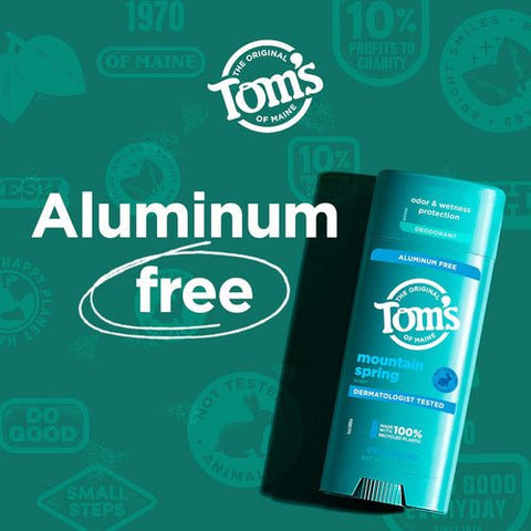 Desodorante Tom's Sin Aluminio Fragancia Mountain Spring 92g - Indigo72.com