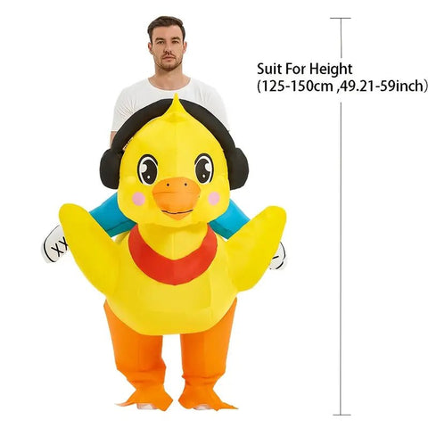 Disfraz de Pato Inflable para Adultos - Indigo72.com