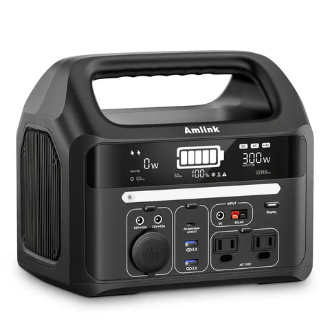 Estación de Energía Portátil 120v 300W 296Wh (8000mAh) - Indigo72.com