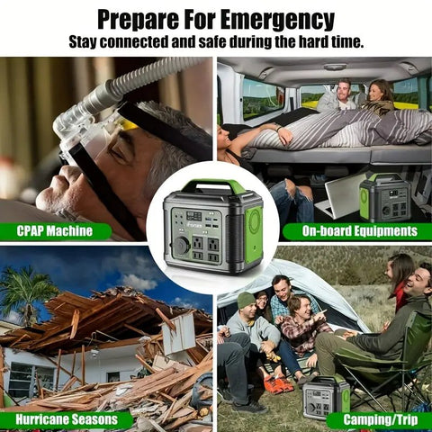 Estación de Energía Portátil 120v 300W 296Wh (8000mAh) - Indigo72.com