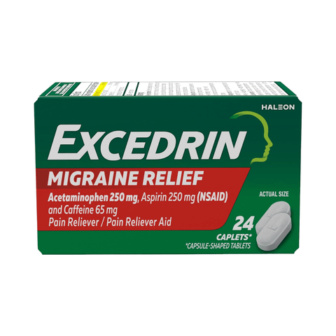 Excedrin Alivio Migraña 24 Capsulas - Índigo72.com