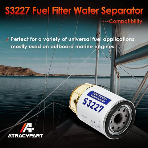 Filtro De Gasolina Marino Racor Con Separador De Agua S3227 - Indigo72.com