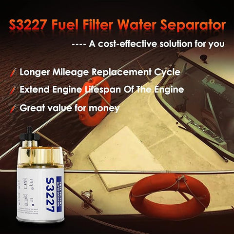 Filtro De Gasolina Marino Racor Con Separador De Agua S3227 - Indigo72.com