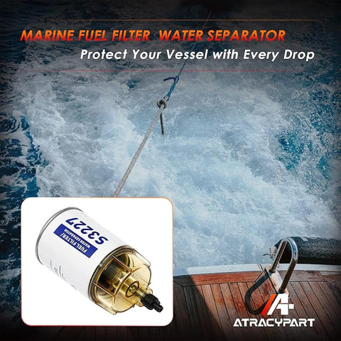 Filtro De Gasolina Marino Racor Con Separador De Agua S3227 - Indigo72.com