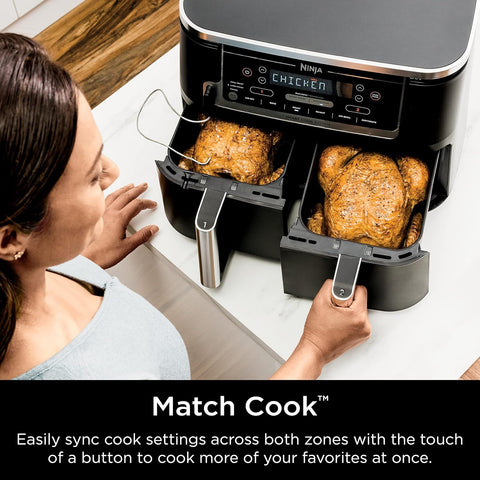 Freidora de Aire Air Fryer NINJA XL 10 Lts DZ550 - Índigo72.com