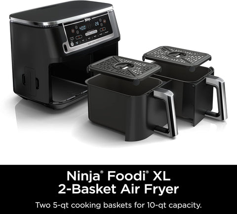 Freidora de Aire Air Fryer NINJA XL 10 Lts DZ550 - Índigo72.com