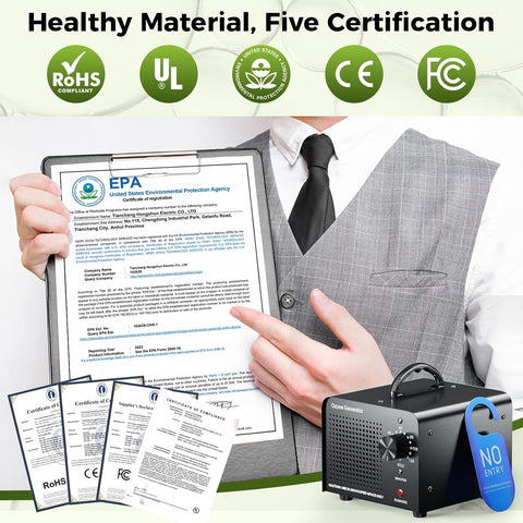 Generador de Ozono Profesional 30,000 mg/h Casa u Oficina - Indigo72.com