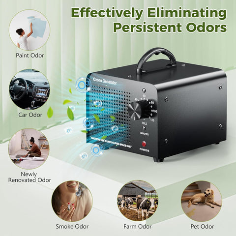 Generador de Ozono Profesional 30,000 mg/h Casa u Oficina - Indigo72.com