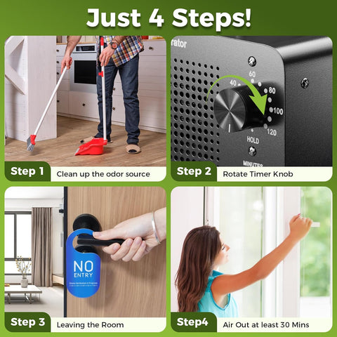 Generador de Ozono Profesional 30,000 mg/h Casa u Oficina - Indigo72.com