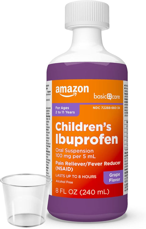 Ibuprofeno Pediatrico 100 mg Uva 240ml - Índigo72.com