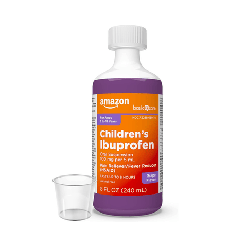 Ibuprofeno Pediatrico 100 mg Uva 240ml - Índigo72.com