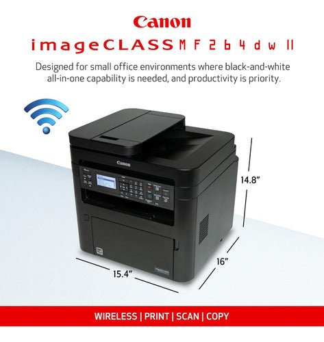 Impresora Multifunción Canon Imageclass Mf264dw Ii - Indigo72.com