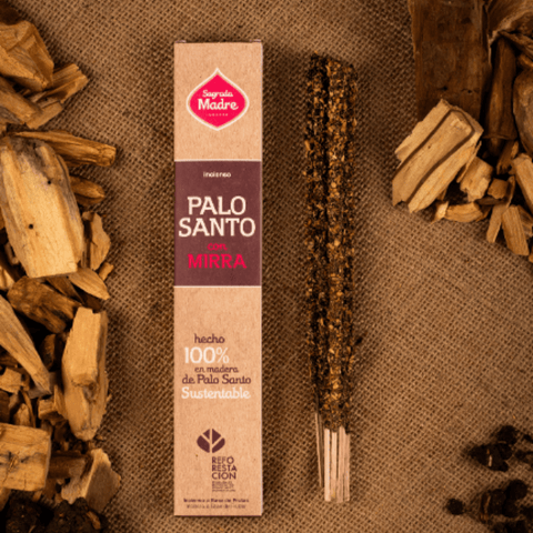 Incienso Sahumerio Línea Palo Santo de Sagrada Madre - Índigo72.com