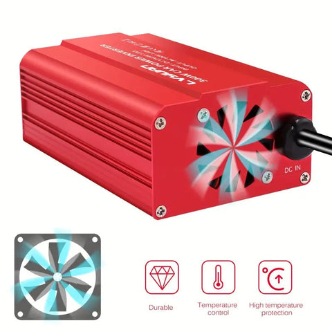 Inversor De Corriente De 200w De Carro 12v A 110v De 4Amp - Indigo72.com