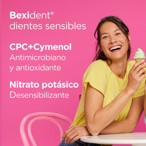 ISDIN Bexident Dientes sensibles Enguaje Bucal con CPC + Cymenol 100ml - Indigo72.com