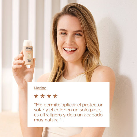 ISDIN Fotoprotector Fusion Water Magic Light SPF50 50ml - Indigo72.com