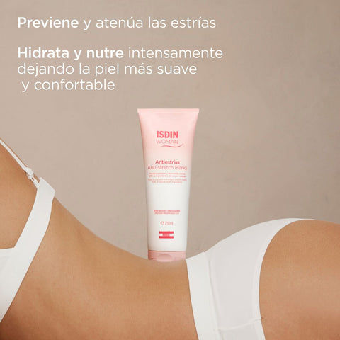 ISDIN Woman Antiestrías 250 ml - Índigo72.com