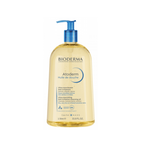 Jabón Liquido Gel de Baño Bioderma Atoderm Huile de Douche 1000ml - Índigo72.com