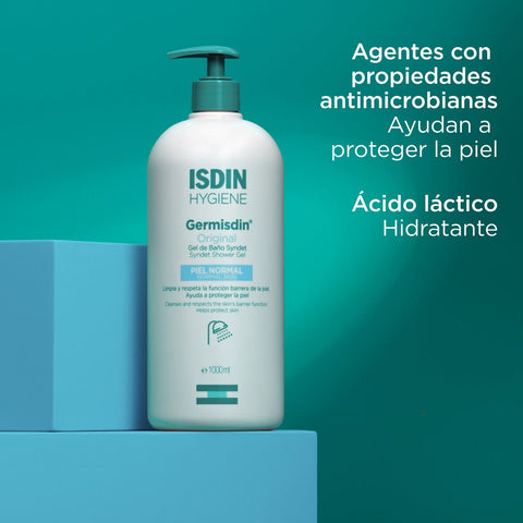 Jabón Liquido Gel de Baño ISDIN Germisdin Original 1000ml - Índigo72.com