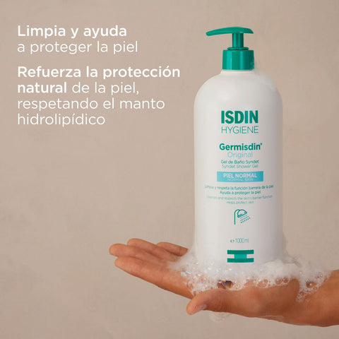 Jabón Liquido Gel de Baño ISDIN Germisdin Original 1000ml - Índigo72.com