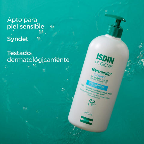 Jabón Liquido Gel de Baño ISDIN Germisdin Original 1000ml - Índigo72.com