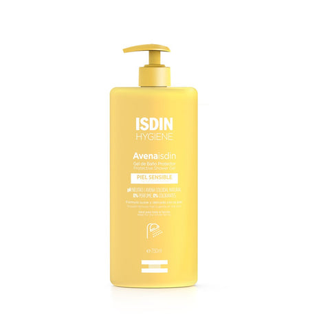 Jabón Liquido Gel de Baño ISDIN Hygiene Avena Piel Sensible Psoriasis 750ml - Índigo72.com