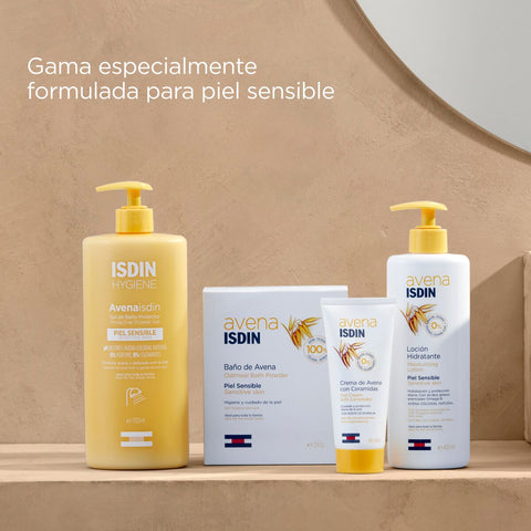 Jabón Liquido Gel de Baño ISDIN Hygiene Avena Piel Sensible Psoriasis 750ml - Índigo72.com