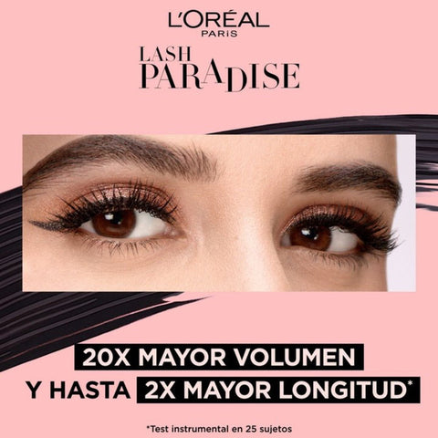 Lash Paradise L'oreal Máscara de pestañas negro - Índigo72.com