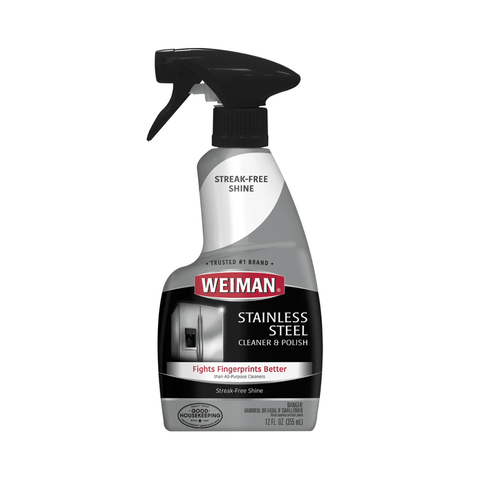 Limpiador y pulidor de acero inoxidable Weiman 355ml - Índigo72.com