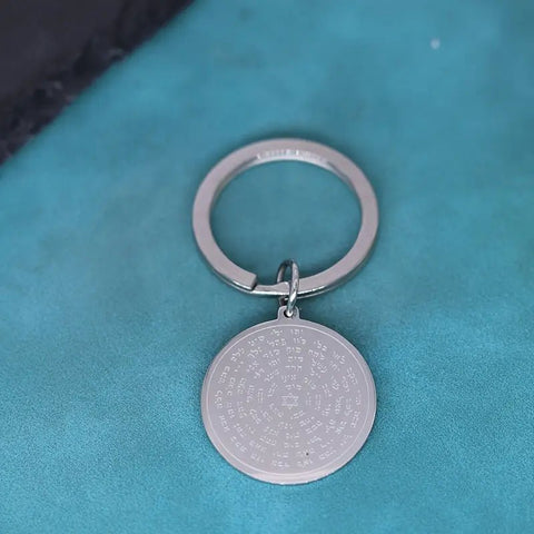 Llavero con Medalla 72 Nombres de Dios - Indigo72.com