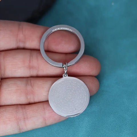 Llavero con Medalla 72 Nombres de Dios - Indigo72.com