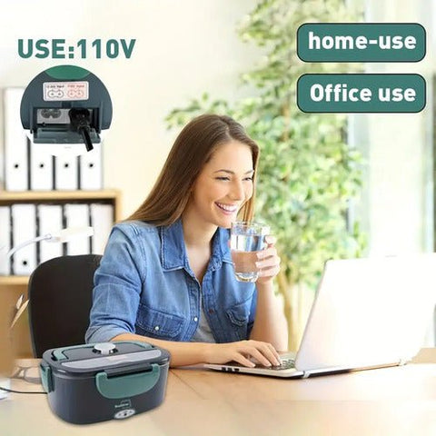 Lonchera Vianda Eléctrica Térmica Portátil Calienta Comida - Indigo72.com