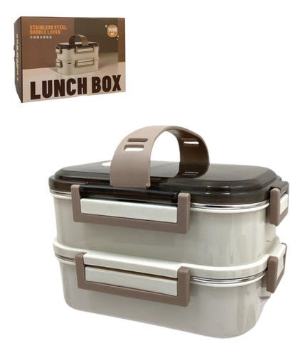 Lonchera Vianda Luchbox 1,4l Doble Indigo72 - Indigo72.com