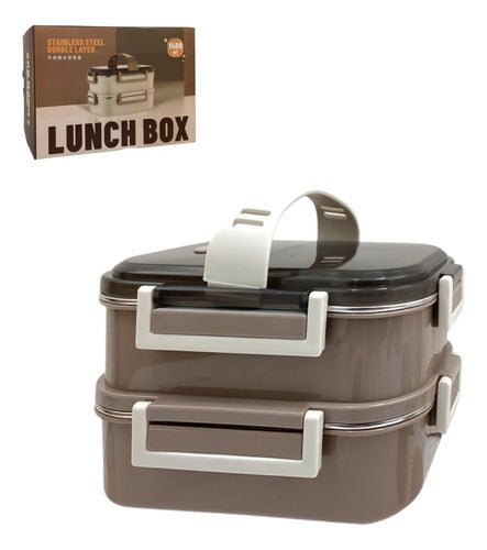 Lonchera Vianda Luchbox 1,4l Doble Indigo72 - Indigo72.com