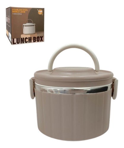 Lonchera Vianda Luchbox 1l Térmica Cilíndrica Indigo72 - Indigo72.com