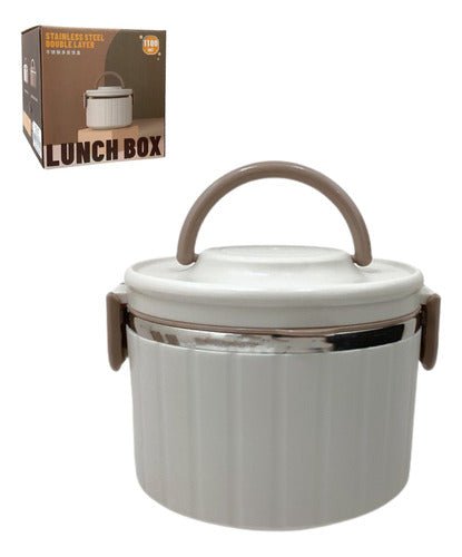 Lonchera Vianda Luchbox 1l Térmica Cilíndrica Indigo72 - Indigo72.com