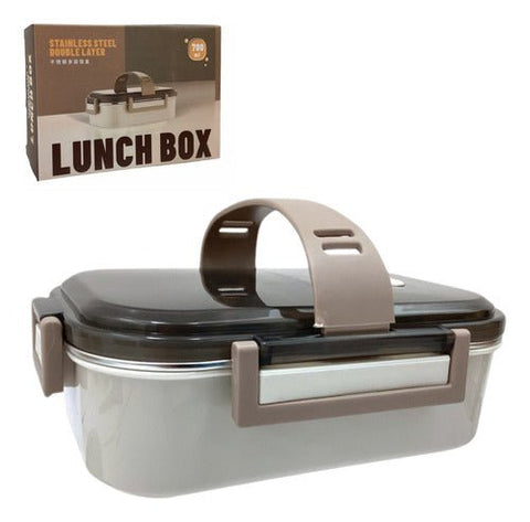 Lonchera Vianda Luchbox Comida 0,7l Oficina Escuela Indigo72 - Indigo72.com